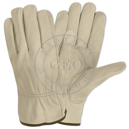Pakistan Factory Safety Leather Work Driver Gloves